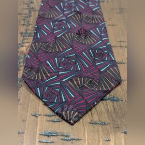 Jhane Barnes 100% silk tie
